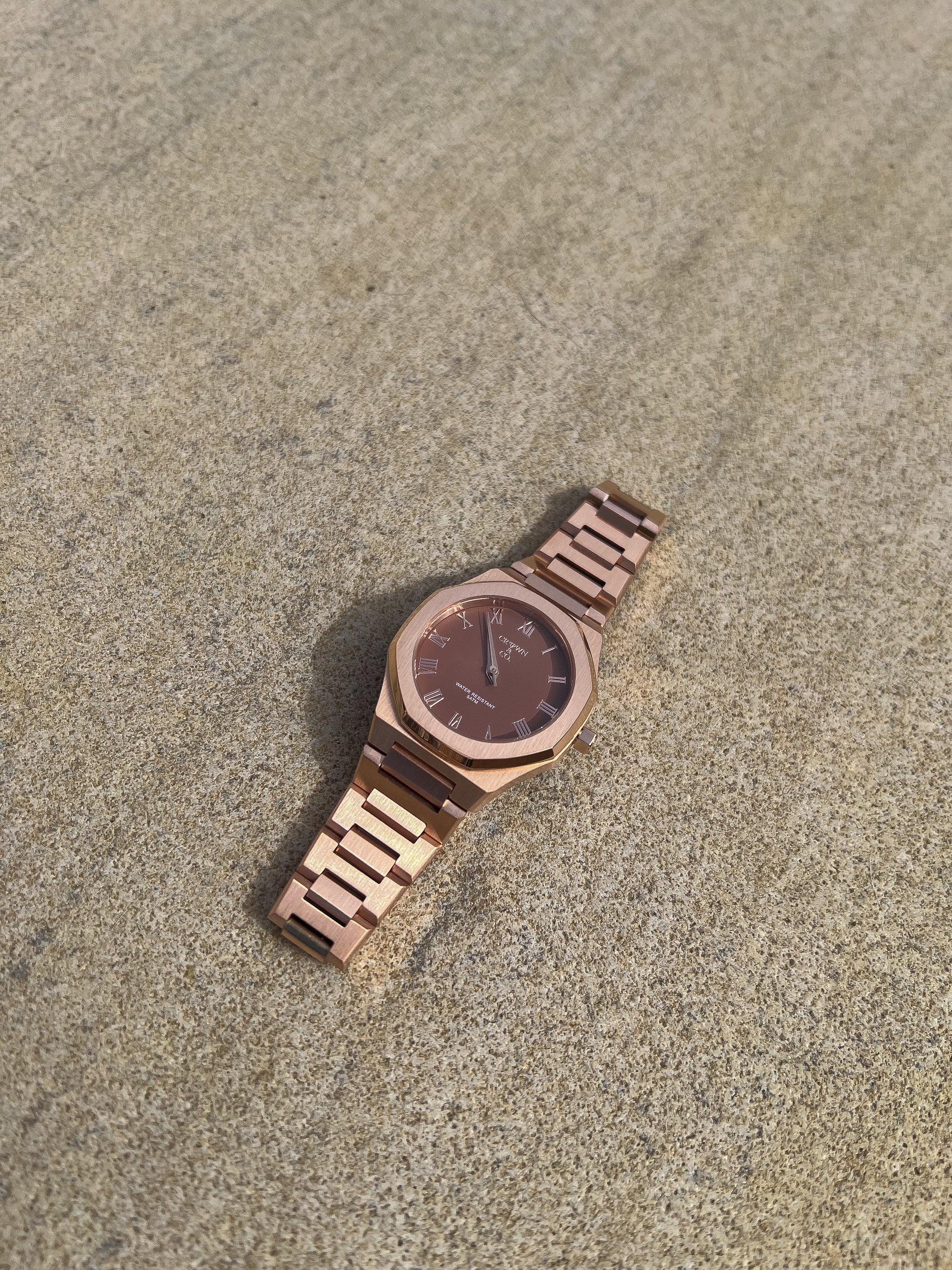 Ocho Series 34mm Chocolate dial    'Designed for the smaller wrist'