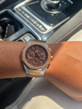 Load image into Gallery viewer, Ocho Series Chocolate dial Steel and Rose
