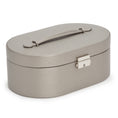 Load image into Gallery viewer, HERITAGE OVAL JEWELLERY BOX by Wolf Pewter Saffiano
