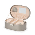 Load image into Gallery viewer, HERITAGE OVAL JEWELLERY BOX by Wolf Pewter Saffiano
