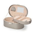 Load image into Gallery viewer, HERITAGE OVAL JEWELLERY BOX by Wolf Pewter Saffiano
