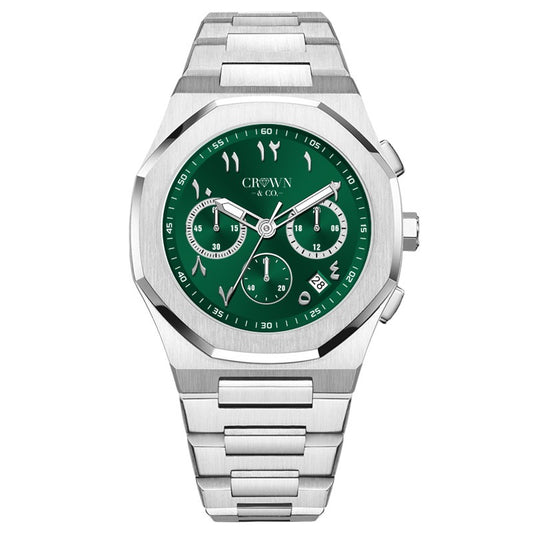 The Ocho series Emerald arabic dial 41mm