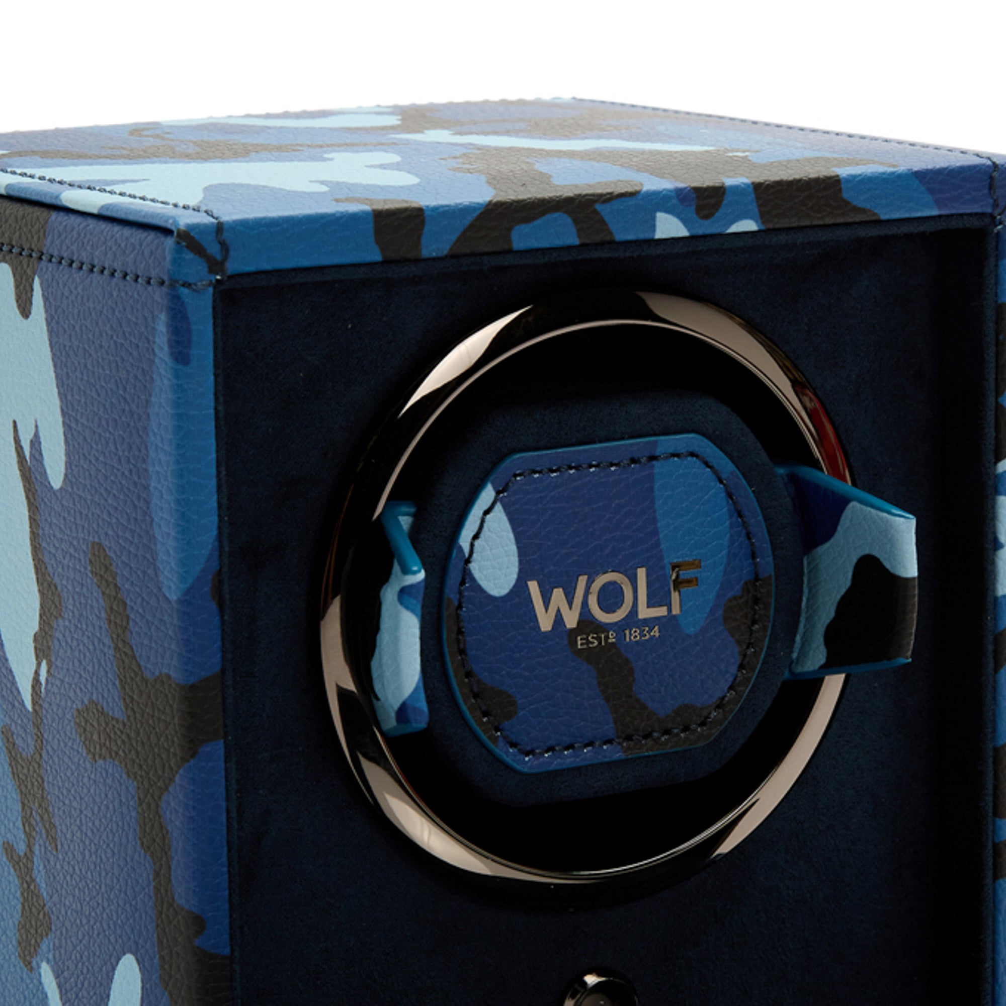 Elements Single Cub Watch Winder Water by Wolf