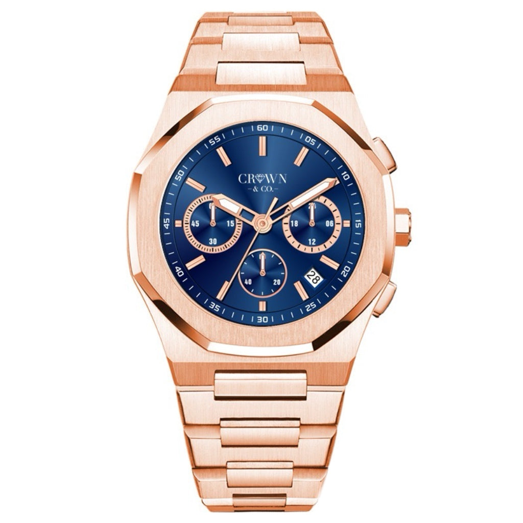 Ocho Series Rose Deep Blue 41mm