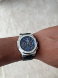 Load image into Gallery viewer, Ocho Series Arabic Navy Blue dial 41mm | Leather Strap
