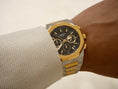 Load image into Gallery viewer, Ocho series Steel and yellow gold black dial 41mm
