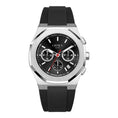 Load image into Gallery viewer, Ocho series black dial 41mm | Rubber strap
