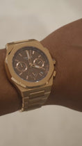 Load and play video in Gallery viewer, Ocho Series Chocolate Dial Rose Gold 41mm
